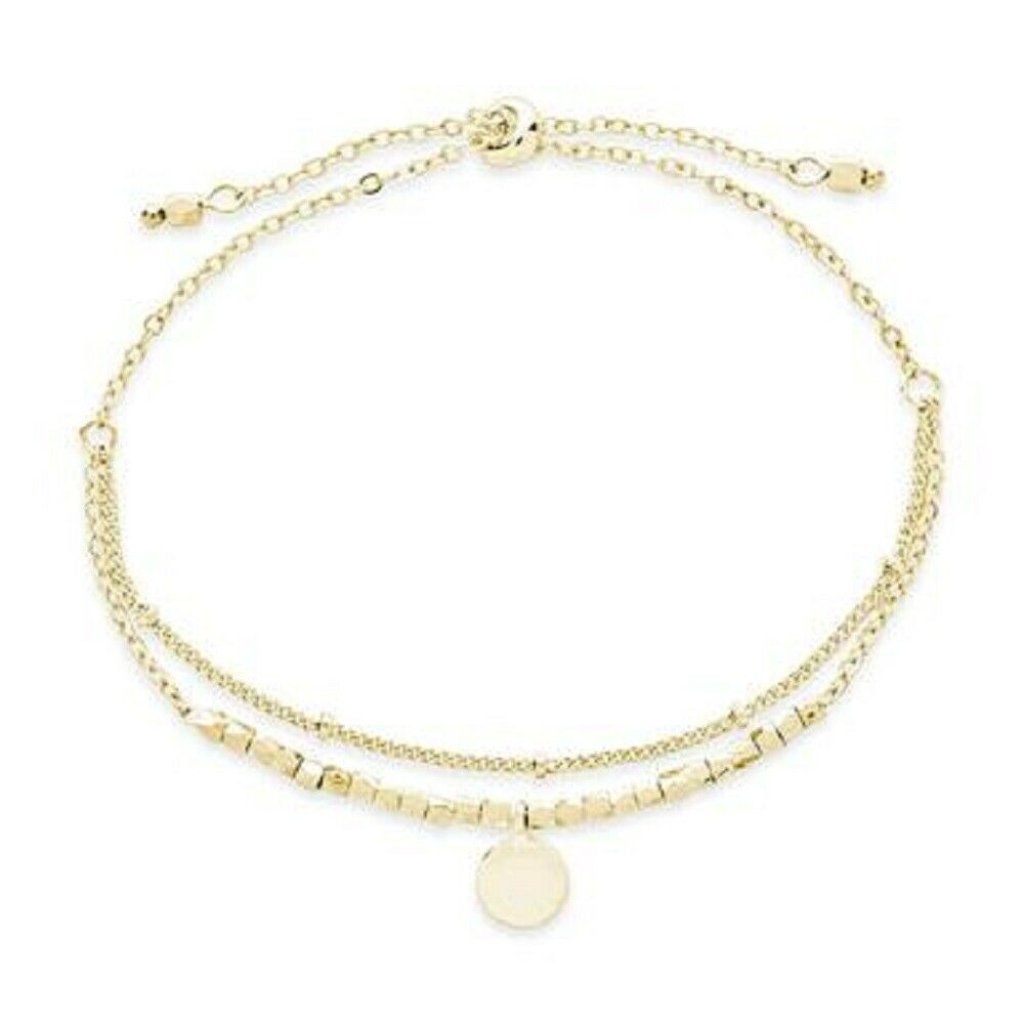 Goldplated Charm Beaded Bracelet